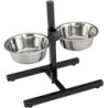 Support + 2 Gamelles 25Cm 2x2,80L