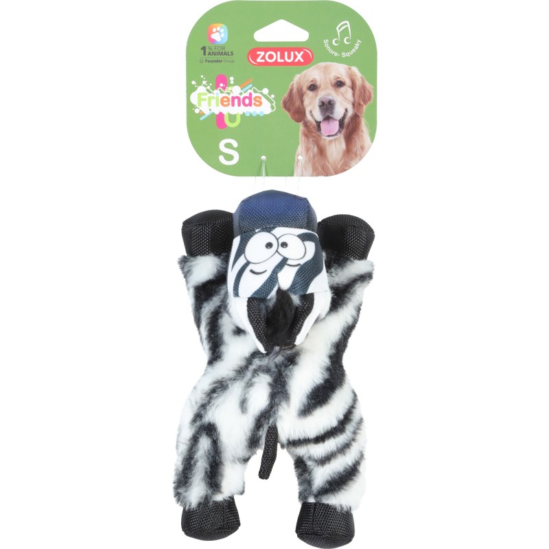 Jouet Caleb Le Zebre Taille S ±20cm