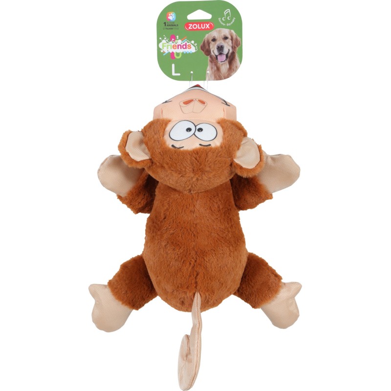 Jouet José Le Chimpanze Taille L ±30cm