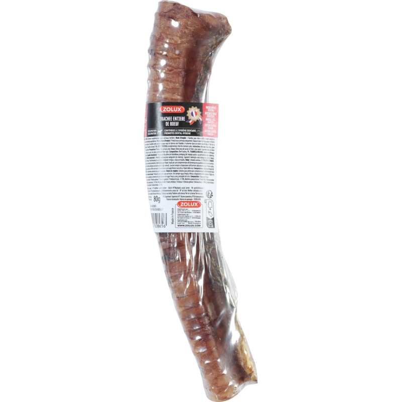 Trachée Entiere de Boeuf 80Gr