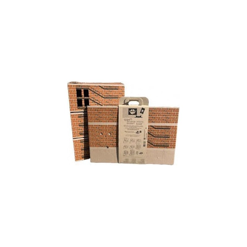 Arbre a Chat Carton TRIPLEX 60x89x39 cm
