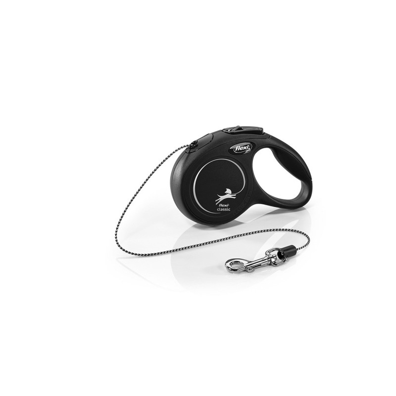 Flexi 1 Noir Xs Mini 3 Mètres Chat Et Petit Chien