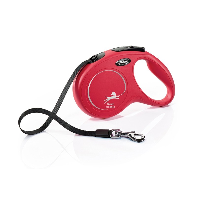 Flexi 2 Compact Rouge En 5 Metres