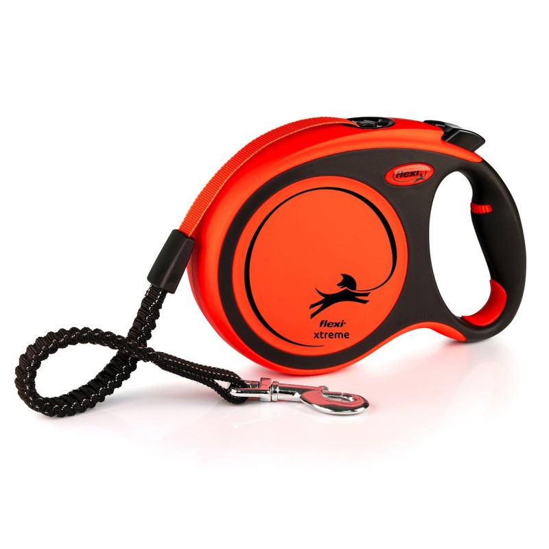 FLEXI Xtrem L - 8M SANGLE - MAX 55KG - Laisse enrouleur