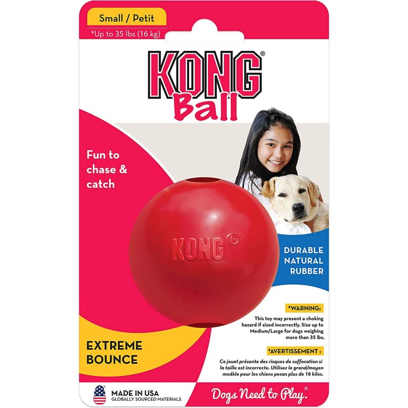 KONG Balle Rouge Small