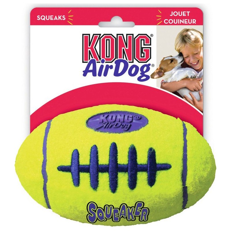 KONG Air Squeaker Football Large