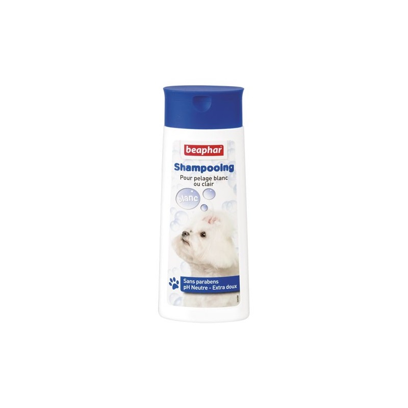 Shampooing Bulle Blanc 250Ml - Beaphar - Shampooing pour chiens