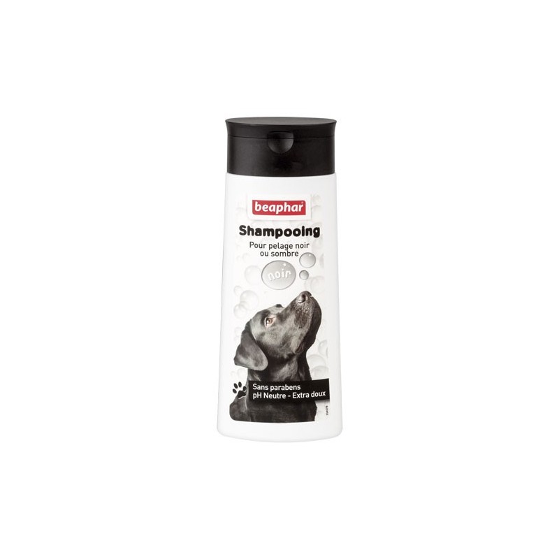 Shampooing Essentiel pelage noir pour chien - 250 ml - Beaphar