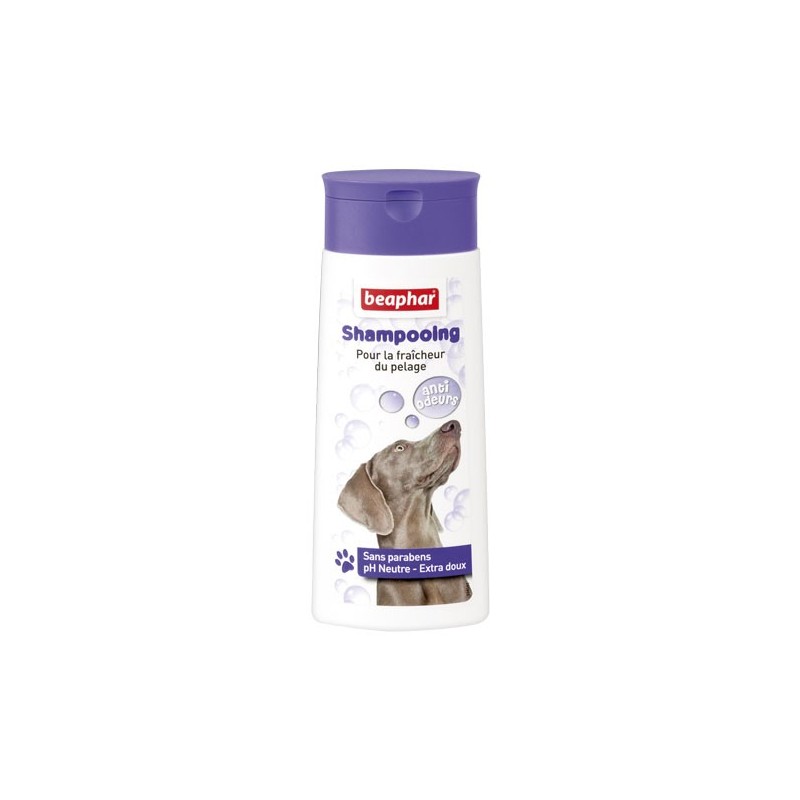 Shampooing Bulle Anti-Odeurs 250Ml - Beaphar - Shampooing pour chiens