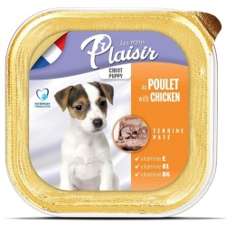 Pâtée pour chiots au poulet...