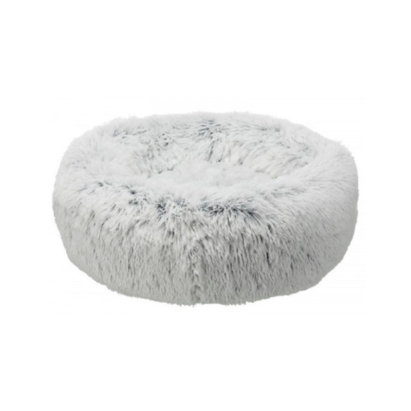 Lit HARVEY Rond Ø80cm Blanc Noir