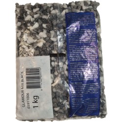 Gravier Neon Mix NOIR/GRIS 1 KG