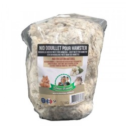 NID DOUILLET HAMSTER 150gr 100% coton naturel Moreau