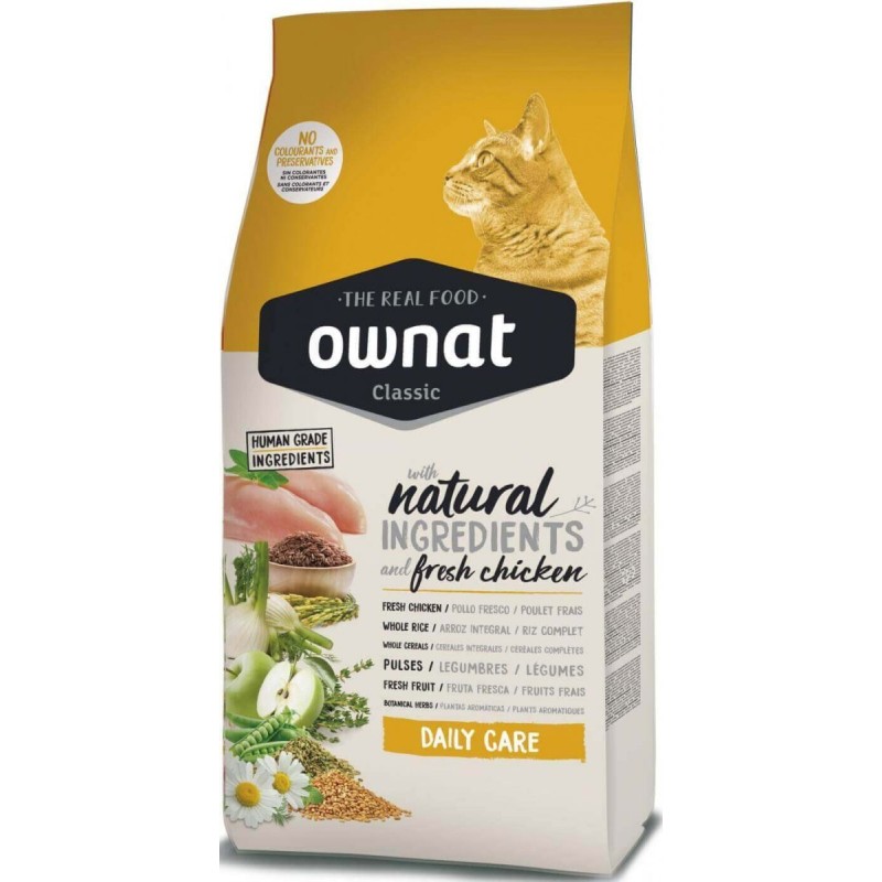 Ownat Chat Classic Daily Care 15kg