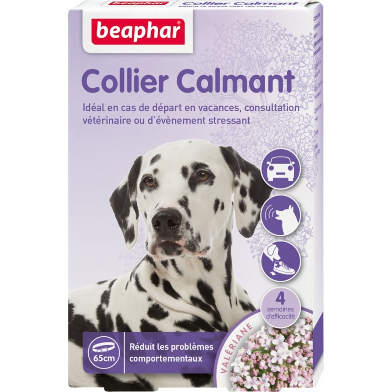 Collier Calmant Chiens a la Valériane