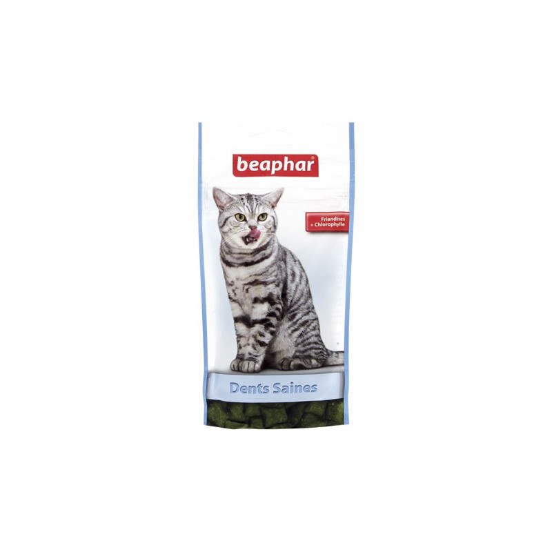 Friandise Chat Dents Saines  Chlorophylle Et Fluor