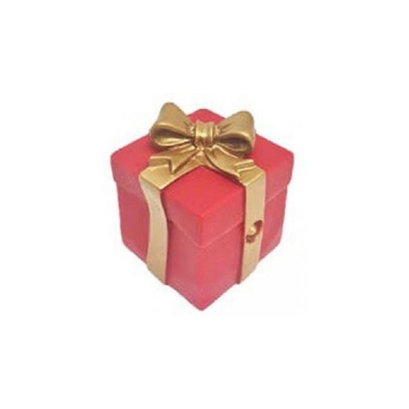 Jouet Noel Paquet Cadeau vinyl 7,5cm