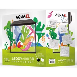 AQUARIUM SET LEDDY MINI 35...