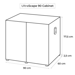 MEUBLE ULTRA SCAPE 90 BLANC