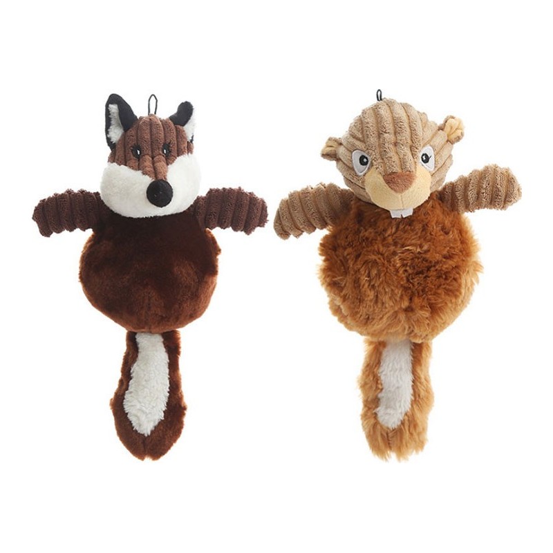 Jouet Peluche Renard ou Marmotte 