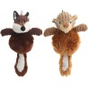 Jouet Peluche Renard ou Marmotte 