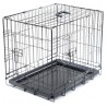 T63 - Cage Fer Pliante Classic Noir 63x44x50,5Cm (62311)