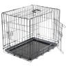 T63 - Cage Fer Pliante Classic Noir 63x44x50,5Cm (62311)