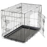 T77 - Cage Fer Pliante Classic Noir 77,5x48,5x55,5Cm