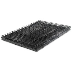 T77 - Cage Fer Pliante Classic Noir 77,5x48,5x55,5Cm