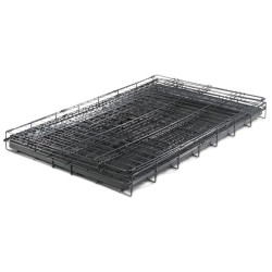 T92 - Cage Fer Pliante Classic Noir 92,5x57,5x64Cm