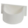 MANGEOIRE PLASTIQUE OISEAUX DEMI CERCLE 11CM