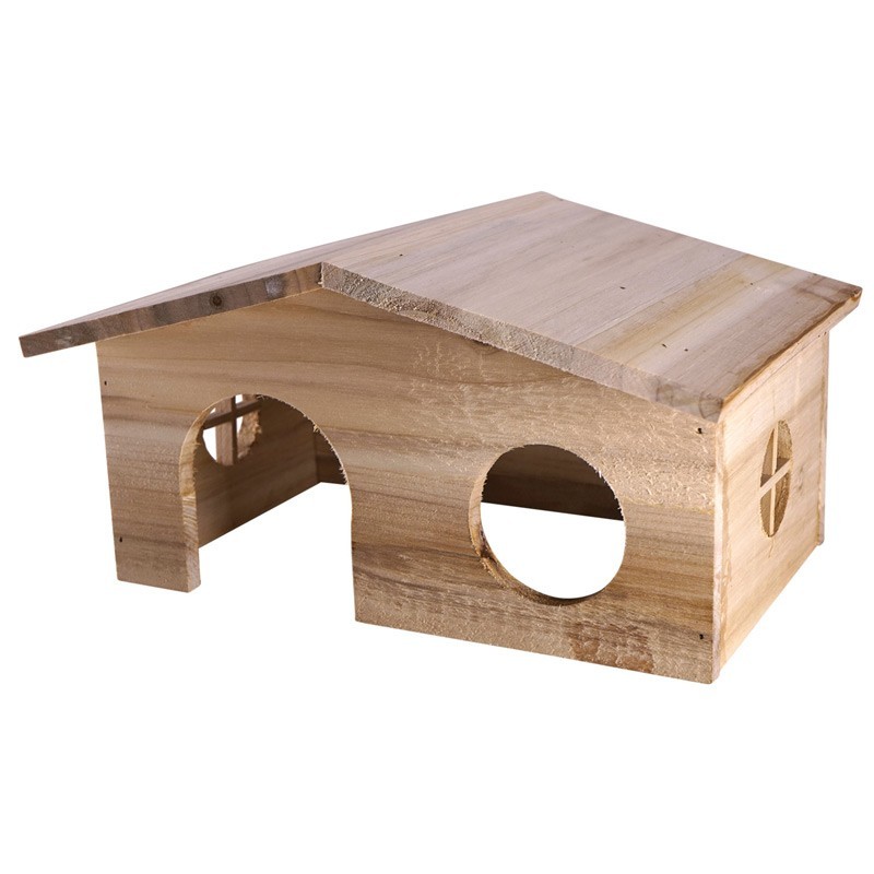 Maisonette bois RONGEUR bois hali 28cm