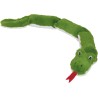 Peluche Chien Super Serpent Vert 85Cm