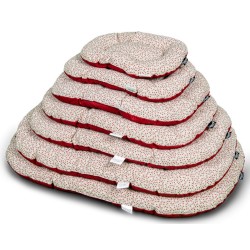 Coussin Sweethearts bordeaux 80x57cm