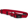 Collier Nylon 10Mm 25/35Cm Rouge