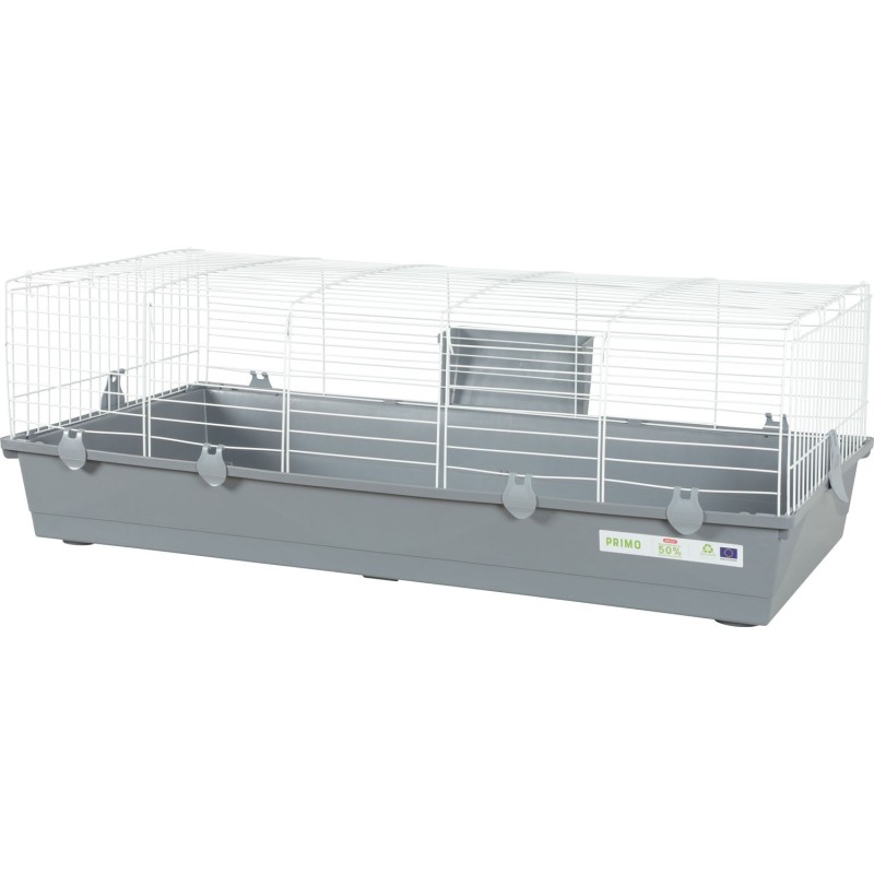 Cage Rongeurs PRIMO 120 Blanc/Gris