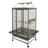 Cage Perroquet Evita2 Gris 76x61x178cm