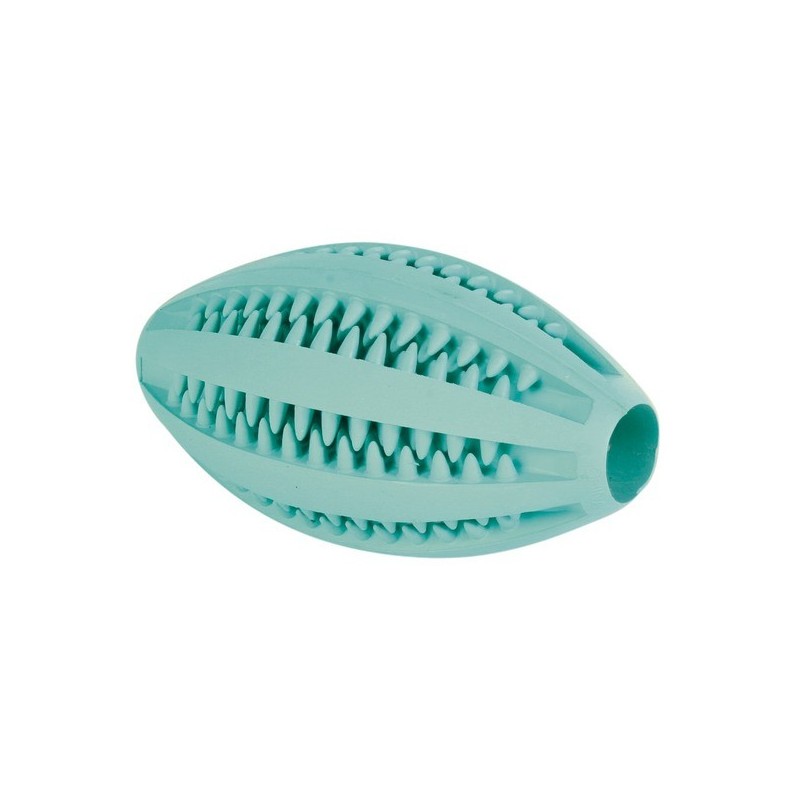 Rugbyball Menthe 11Cm Dentafun Caoutchouc