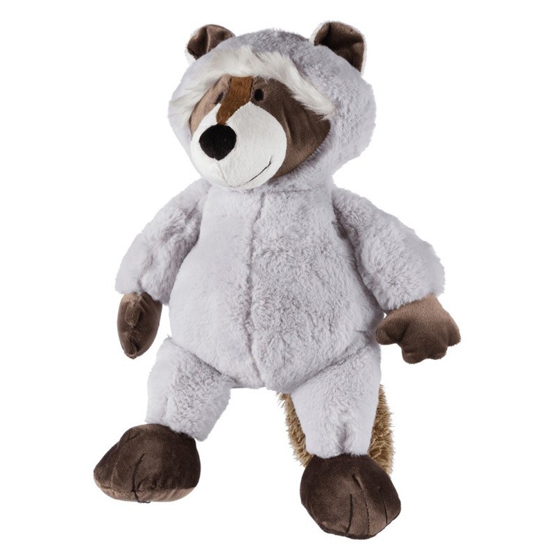 Peluche Raton laveur avec son original 54 cm