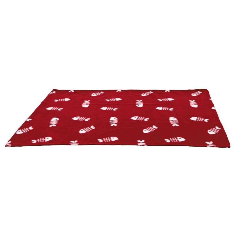 Couverture Polaire Beany 100x70cm Bordeaux