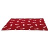 Couverture Polaire Beany 100x70cm Bordeaux