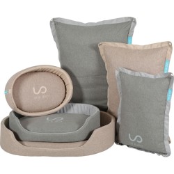 Coussin Ouate Dehous IN/OUT Taupe T90