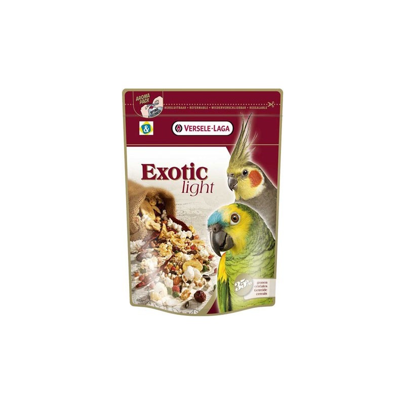 Aliments Premium Perroquets Exotic Light 0.75Kg