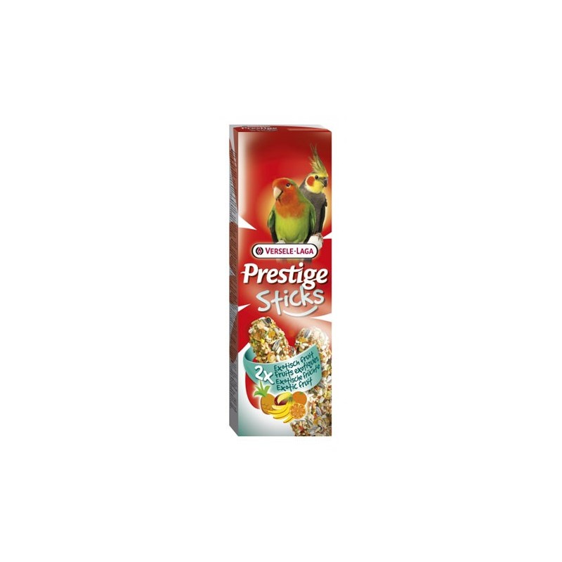 Stick Gd Perruche Fruits Exo 2 pièces