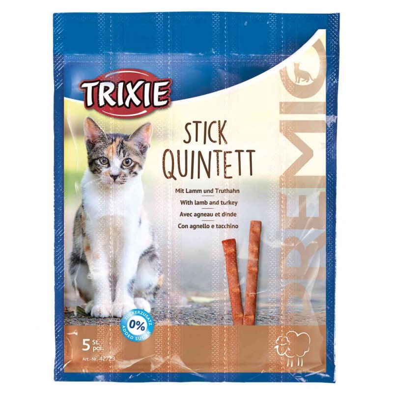 Stick Quintett Agneau/Dinde 5x5gr