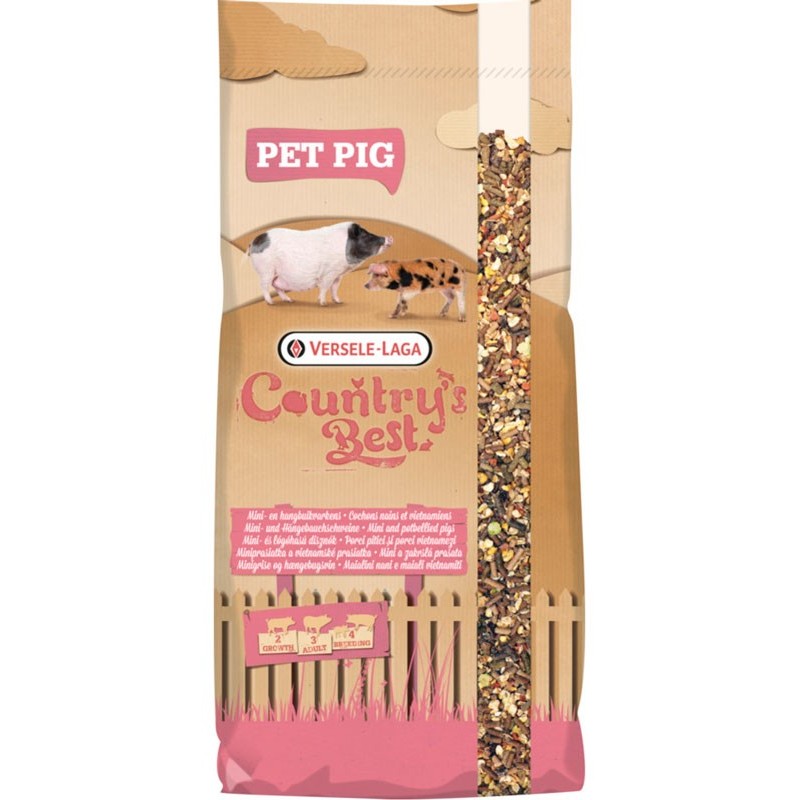 MELANGE COCHON NAINS 17 KG PET PIG MUESLI