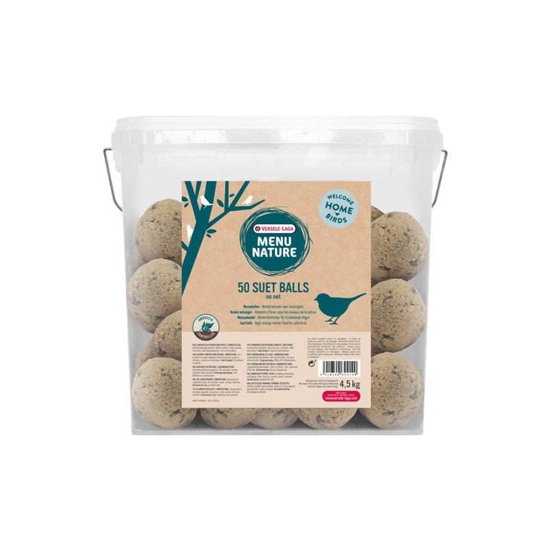 50 Boules de Graisse 90Gr - Avec filet