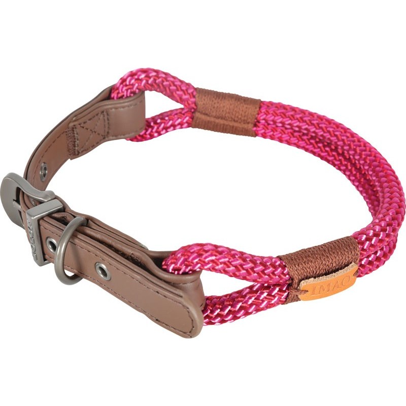 Collier Imao Hydepark Fushia 9mm/50cm