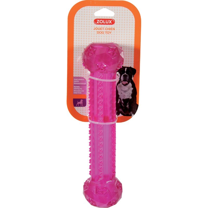 Jouet Tpr Stick Pop 25Cm Framboise