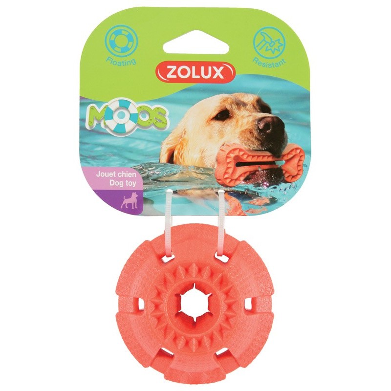 Jouet Tpr Balle Moos 8Cm Corail